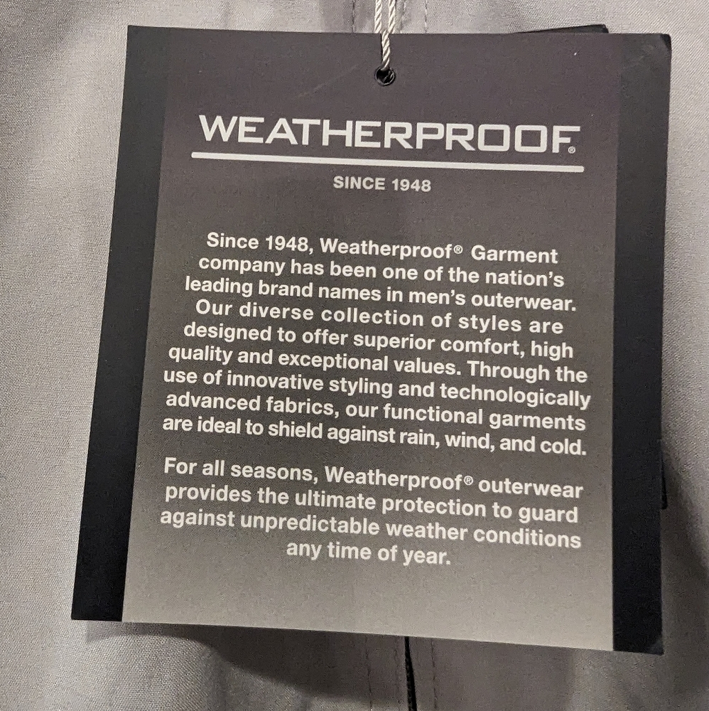 Weatherproof Light Gray Performance Jacket - image 5